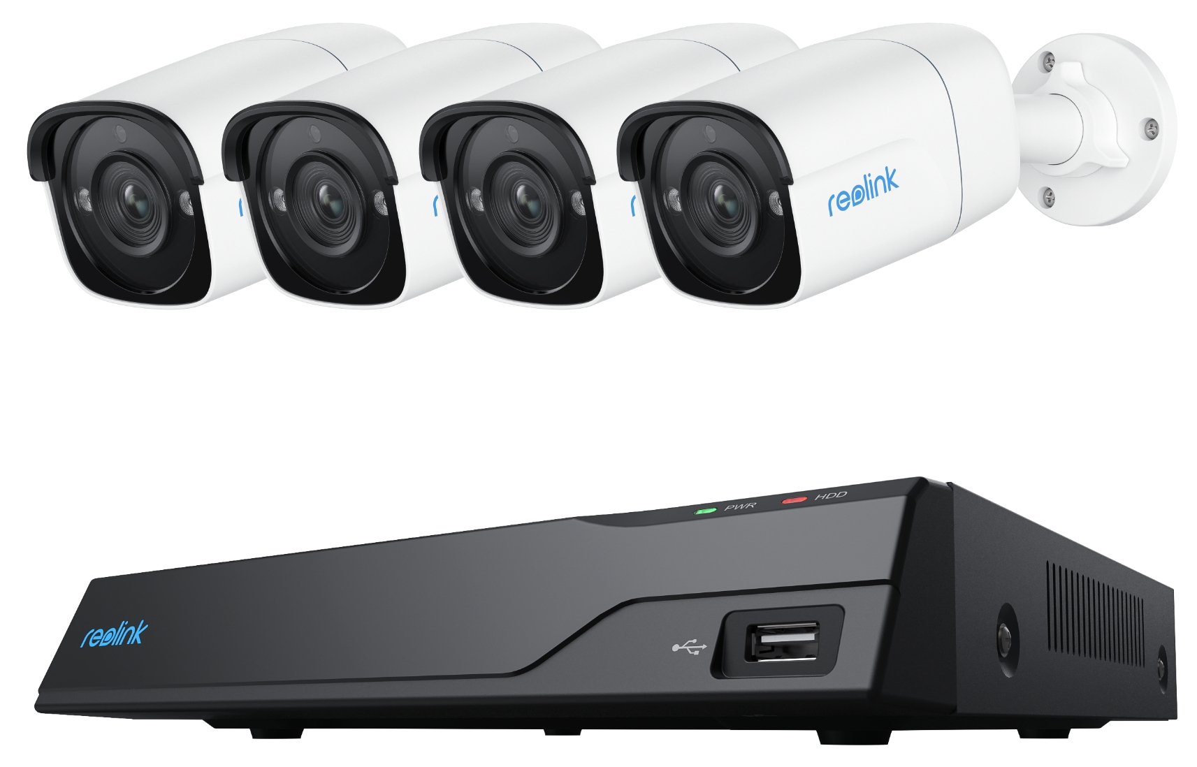 Відеореєстратор IP Reolink NVS8-8MB4 комплект