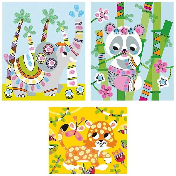 Фото - Краски Janod Панда и ее друзья (J07812)