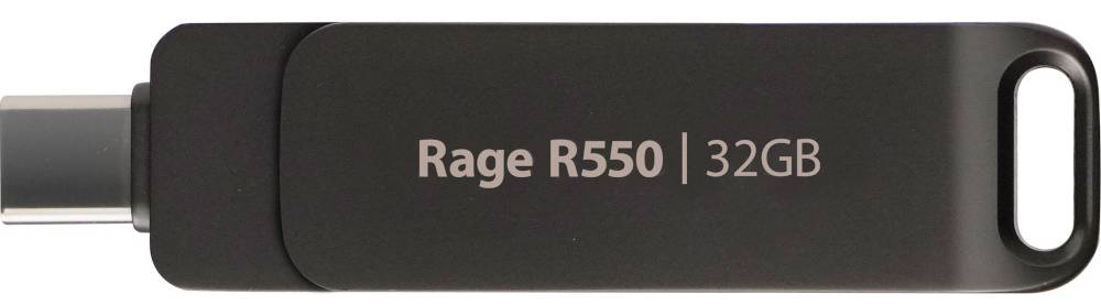 Флеш USB Patriot RAGE R550 32GB USB 3.2 Gen 1 Swing Ty pe-A+C (PE32GR550DSAD)