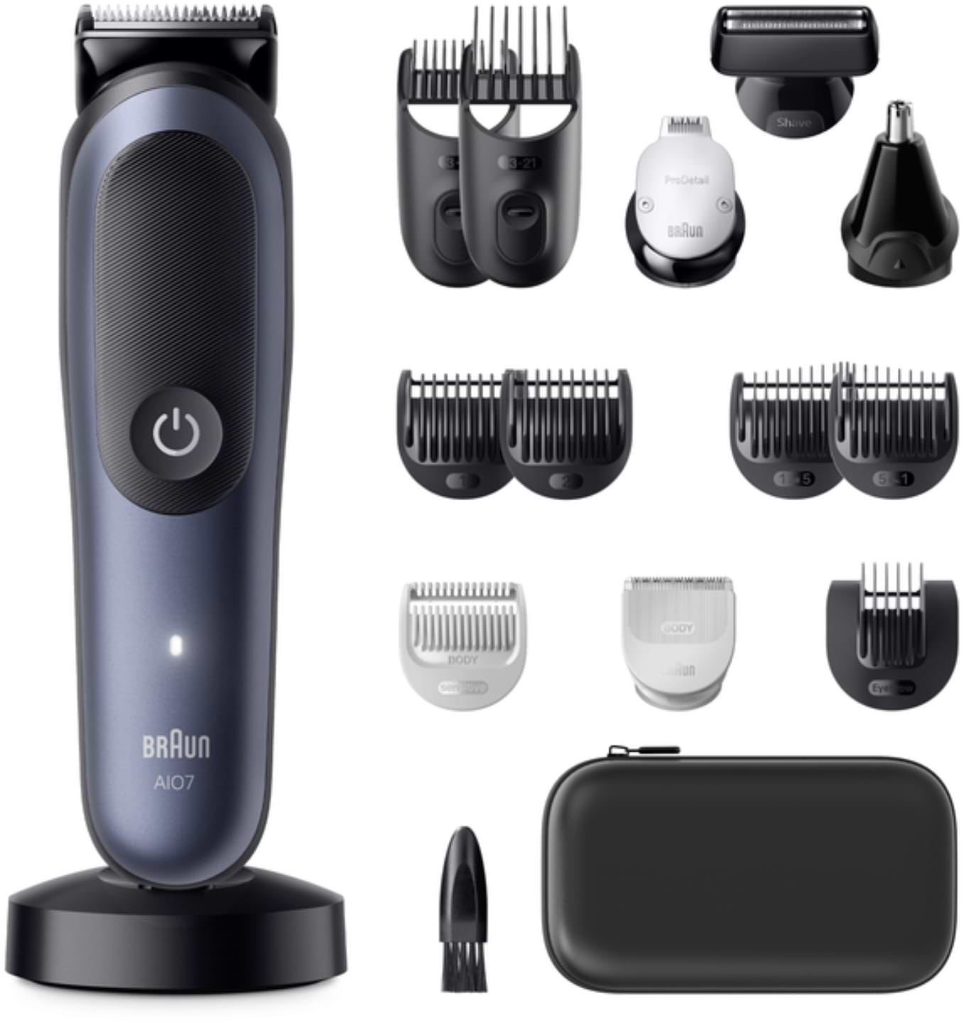 Тример універсальний Braun All-in-One Series 7 AIO7580 тип 5807+зарядна станція+органайзер - Фото 1