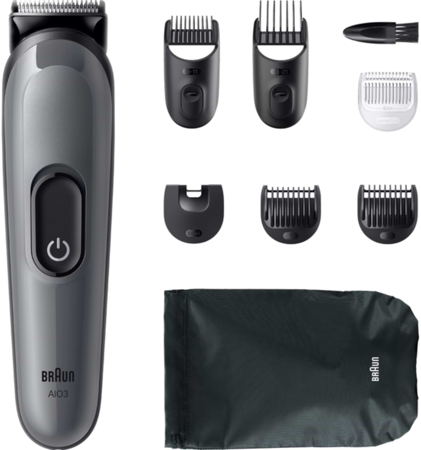Тример універсальний Braun All-in-One Series 3 AIO3540 тип 5513+косметичка - Фото 1