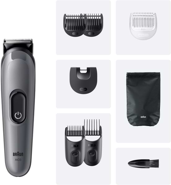Фото - Тример універсальний Braun All-in-One Series 3 AIO3540 тип 5513+косметичка
