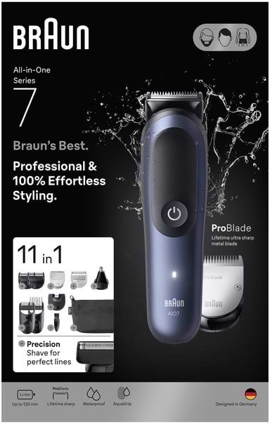 Фото - Триммер универсальный Braun All-in-One Series 7 AIO7540 тип 5807+косметичка