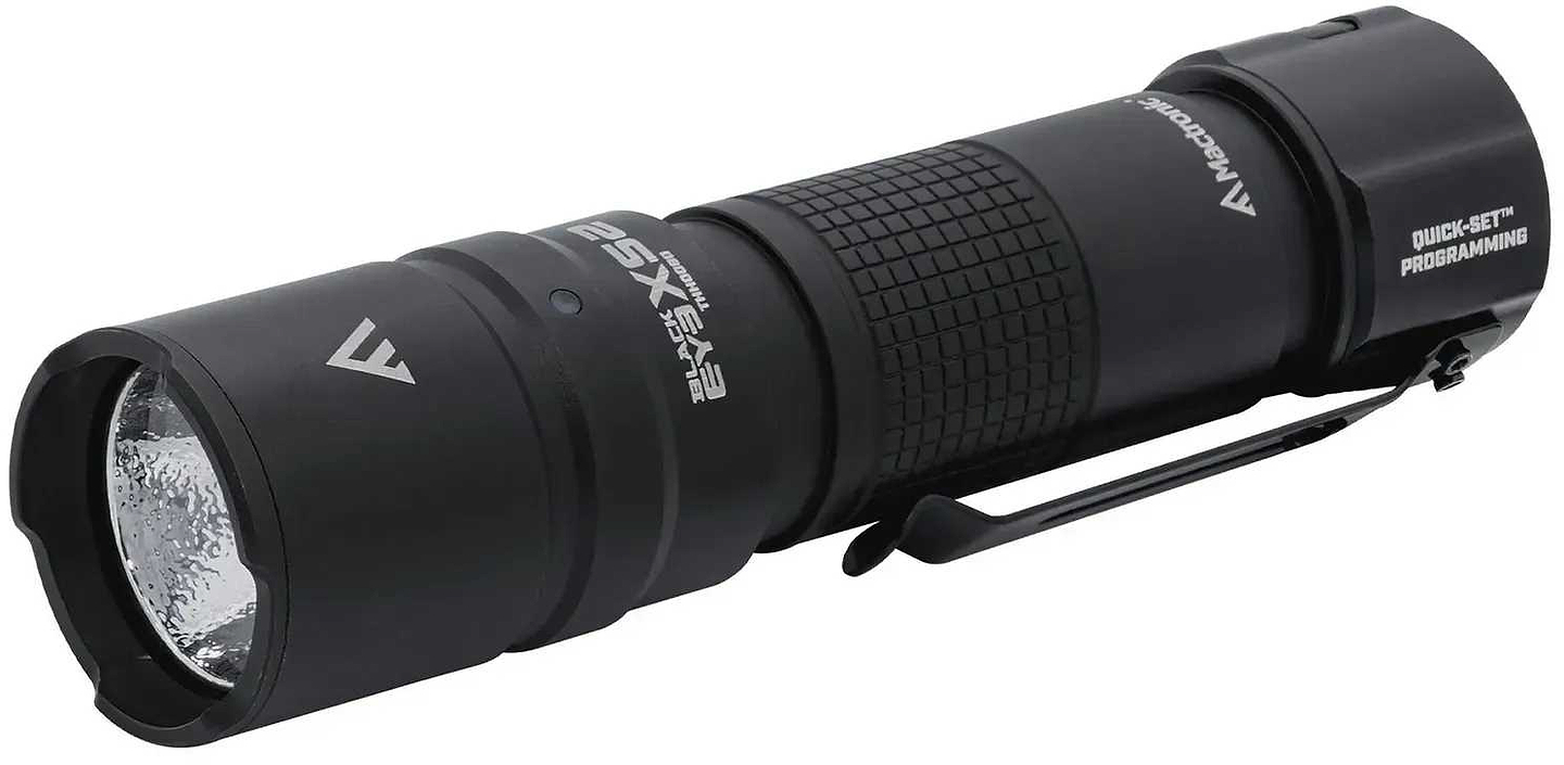 Фонарь аккумуляторный Mactronic Black Eye X52 (5200 Lm) Programmable Rechargeable Type-C (THH0080)