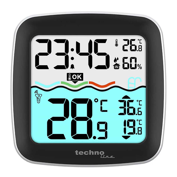 Фото - Термогигрометр Technoline WS9059 Black