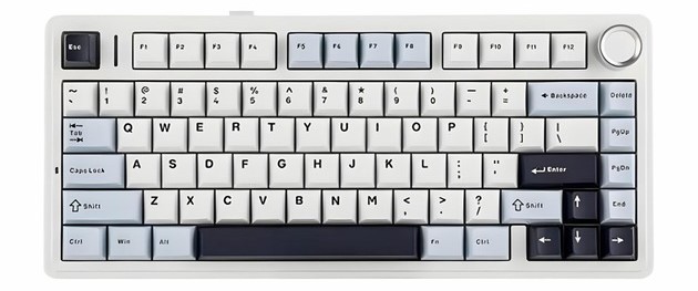 Клавіатура бездротова ігрова Aula F75 Gasket Reaper Purple (6978080501479) - Фото 1