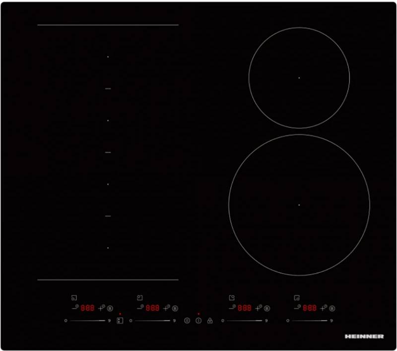 Фото - Варочная панель электрическая Heinner HBHI-M4ZB1FXSMTC Фото - Варочная панель электрическая Heinner HBHI-M4ZB1FXSMTC