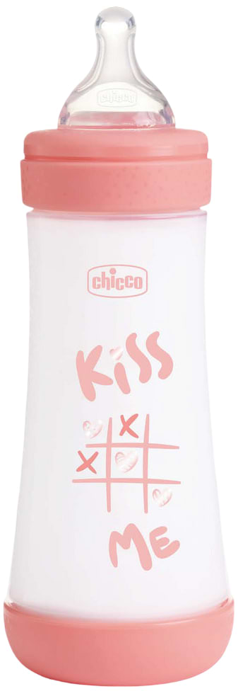 Купити Пляшка для годування Chicco PERFECT 5 300 мл від 4 місяців швидкий потік (дівчинка) (20235.11.40) - Фото 1 Пляшка для годування Chicco PERFECT 5 300 мл від 4 місяців швидкий потік (дівчинка) (20235.11.40) - Фото 1