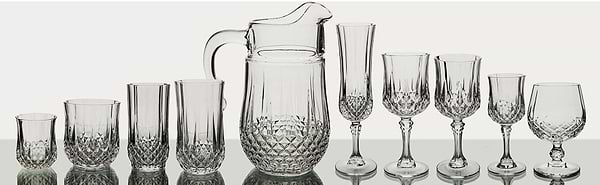 Фото - Набір склянок Eclat Longchamp 6х280 мл (L7554)