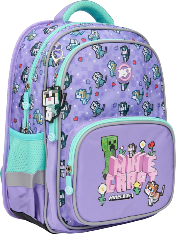 Фото - Рюкзак школьный YES S-72 Minecraft Pinky (550012)