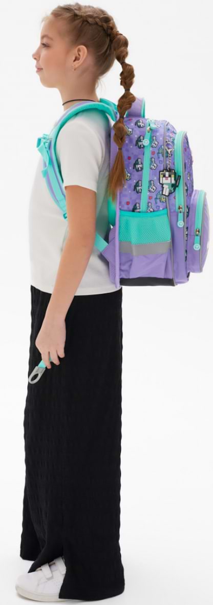 Фото - Рюкзак школьный YES S-72 Minecraft Pinky (550012)