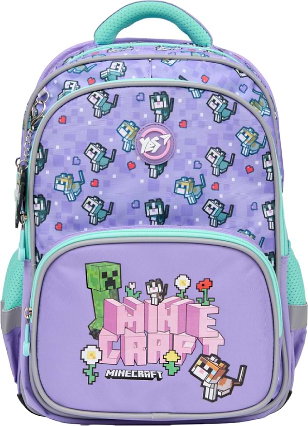 Фото - Рюкзак школьный YES S-72 Minecraft Pinky (550012)