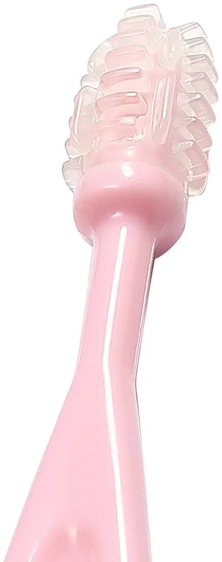 Фото - Набор для полости рта ребенка BabyOno розовый 3шт (550/01)