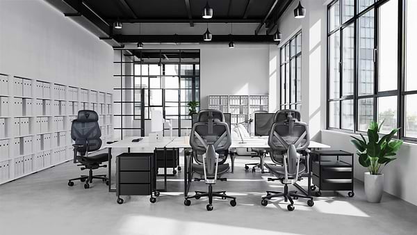 Фото - Крісло для геймерів TX3 Flex Pro Mesh Black (TEGC-3076101.12)