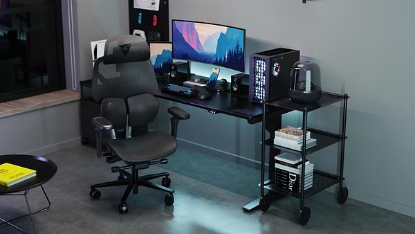 Фото - Крісло для геймерів TX3 Flex Pro Mesh Black (TEGC-3076101.12)