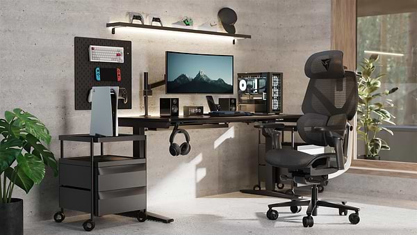 Фото - Крісло для геймерів TX3 Flex Pro Mesh Black (TEGC-3076101.12)