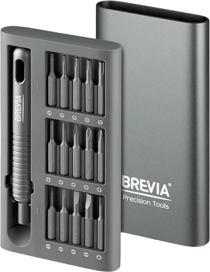 Викрутка зі змінними бітами Brevia 31 в 1 (55031MMC)