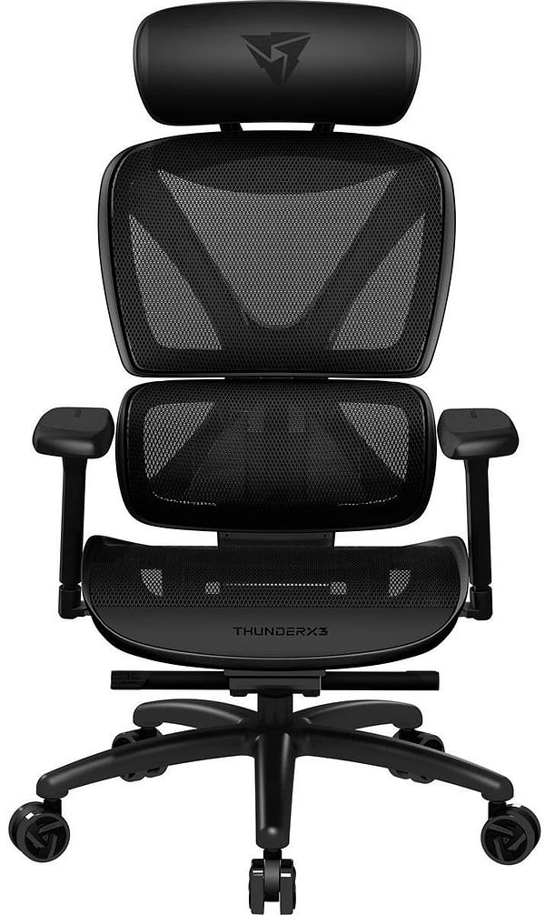 Фото - Крісло для геймерів TX3 XTC Mesh Black (TEGC-3054101.11)