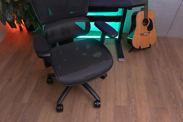 Фото - Крісло для геймерів TX3 XTC Mesh Black (TEGC-3054101.11)