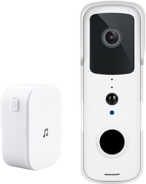 Бездротовий дверний дзвінок Tuya T30 водонепроникний з відео