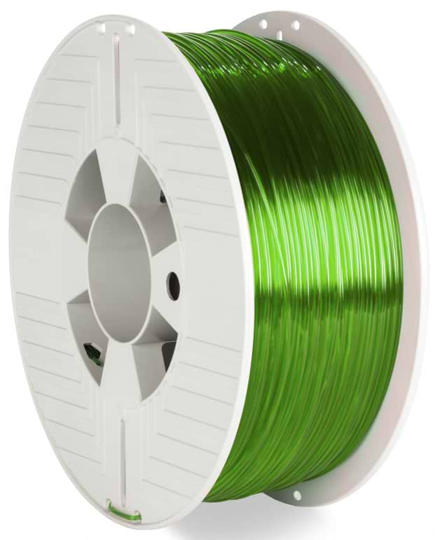 Нить для PET-картриджа Verbatim 1,75 мм 1кг зеленый-прозрачный (55057)