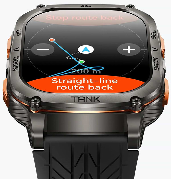Фото - Смарт-годинник KOSPET TANK M3 ULTRA SE Black