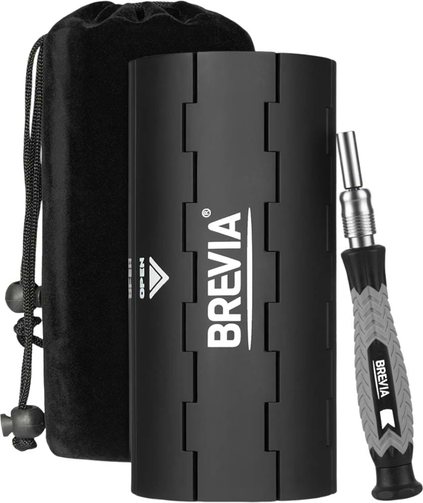 Викрутка зі змінними бітами Brevia 126 в 1 (55126MRC)