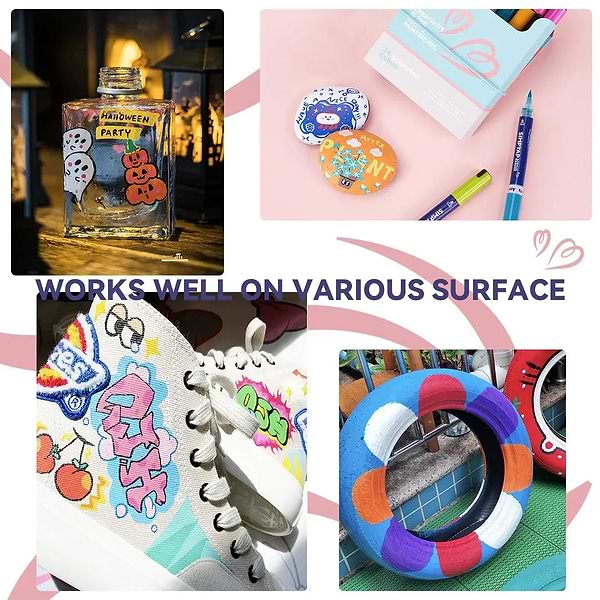 Фото - Набір маркерів Arrtx Simptap AACM-0724B 24 кол. (LC303694)