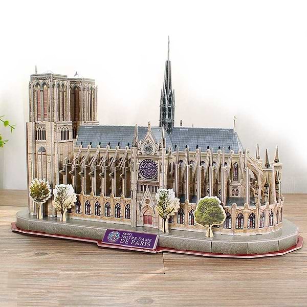Фото - 3D пазли Cubic Fun National Geographic "Нотр-Дам-де-Парі" (DS0986h)