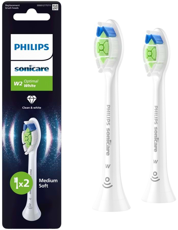 Насадка для зубной щетки Philips Sonicare HX6062/87 W2 Optimal White - Фото 1