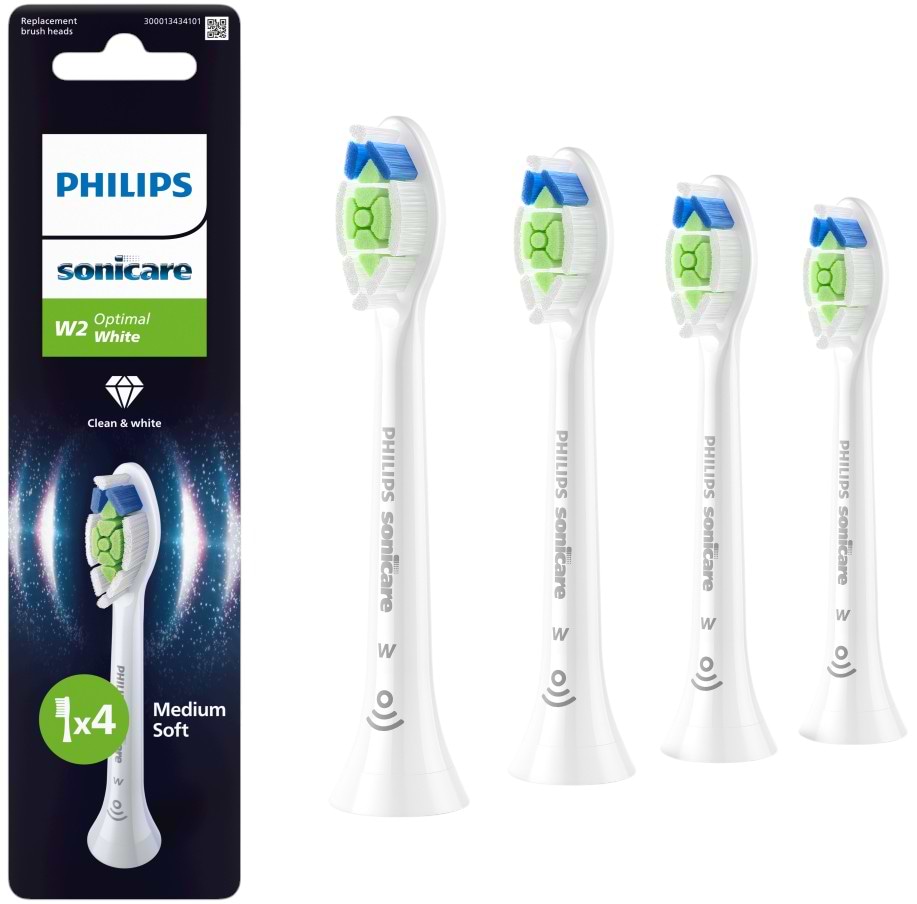 Насадка для зубной щетки Philips Sonicare HX6064/87 W2 Optimal White - Фото 1