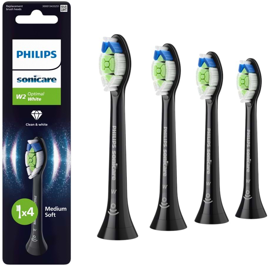 Насадка для зубной щетки Philips Sonicare HX6064/88 W2 Optimal White - Фото 1