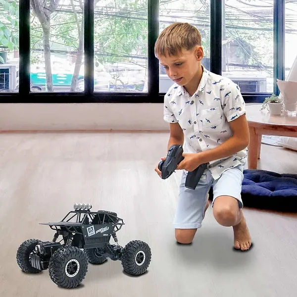 Фото - Радиоуправляемая машинка 1:18 Sulong Toys Off-Road Crawler – Super Speed (матовый коричн., аккум. 4.8V, метал. корпус) (SL-112RHMB)