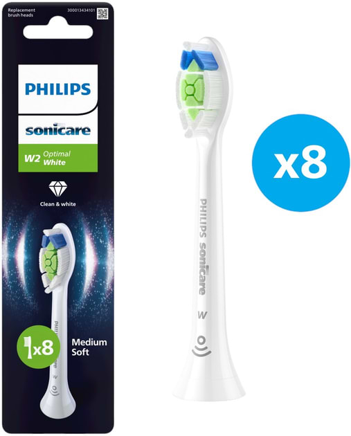 Насадка для зубної щітки Philips Sonicare HX6068/87 W2 Optimal White - Фото 1