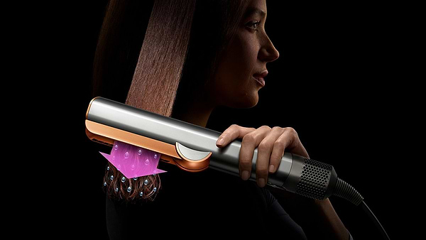 Фото - Вирівнювач волосся Dyson Airstrait HT01 Nickel/Copper Нікель/Мідь (408202-01)
