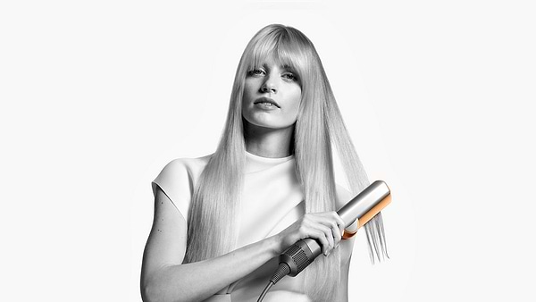 Фото - Вирівнювач волосся Dyson Airstrait HT01 Nickel/Copper Нікель/Мідь (408202-01)