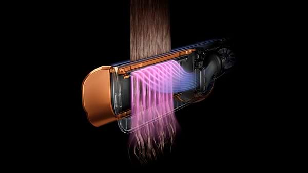Фото - Вирівнювач волосся Dyson Airstrait HT01 Nickel/Copper Нікель/Мідь (408202-01)