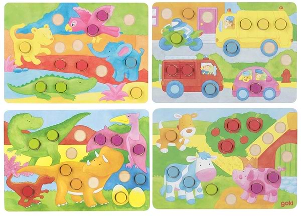 Фото - Настольная игра goki Лото Разноцветный мир II (56813G)