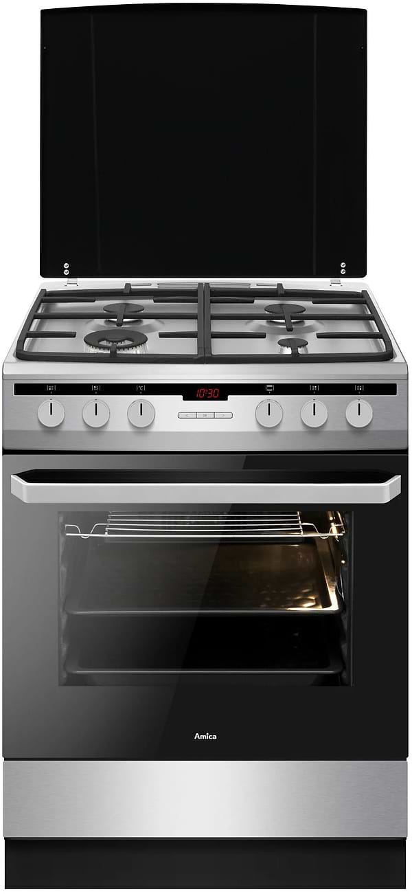 Фото - Плита газовая Amica 618GE3.39HZpTaDpNAQ(Xx)