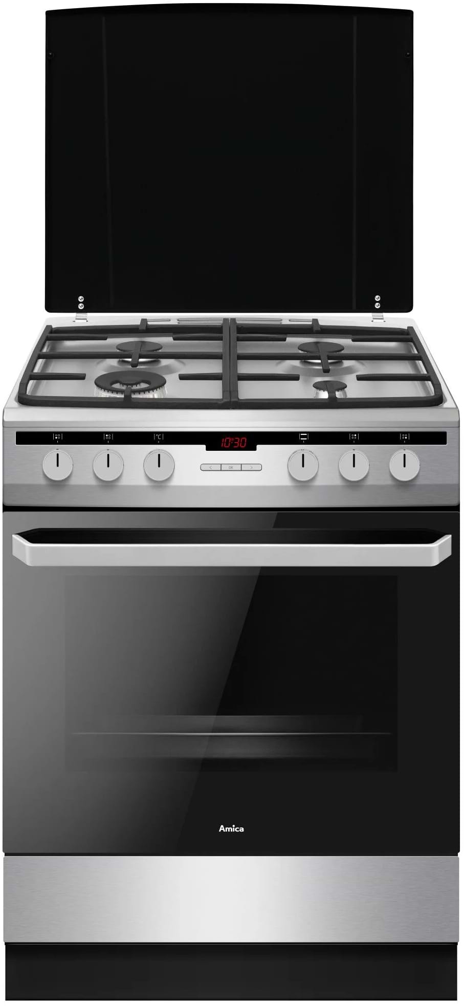 Плита газовая Amica 618GE3.39HZpTaDpNAQ(Xx) - Фото 1