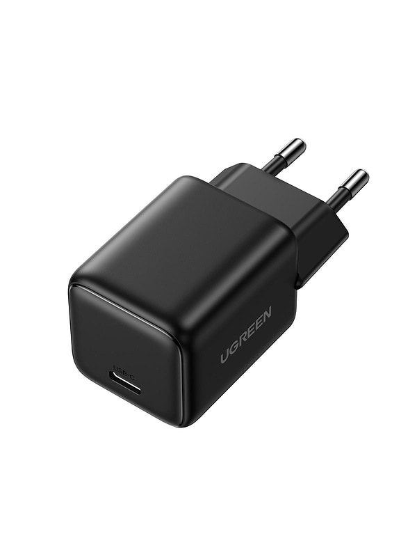 Фото - Мережевий зарядний пристрій UGREEN X512 USB-C 20W PD GaN Fast Charger Black (55553)