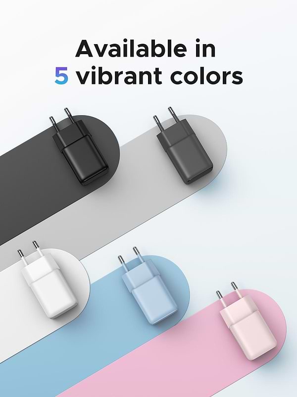 Фото - Мережевий зарядний пристрій UGREEN X512 USB-C 20W PD GaN Fast Charger Black (55553)