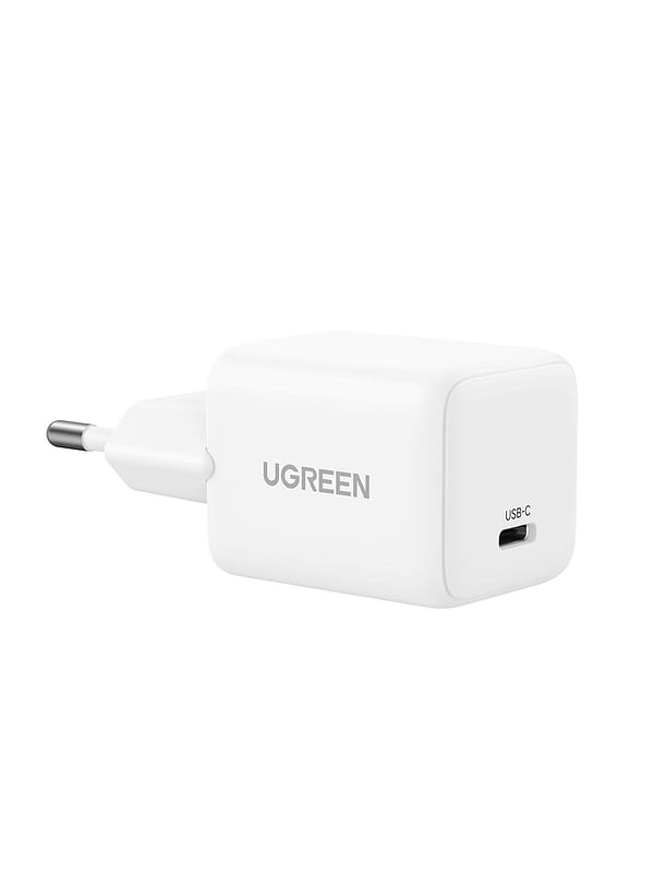 Фото - Мережевий зарядний пристрій UGREEN X512 USB-C 20W PD GaN Fast Charger White (55554)