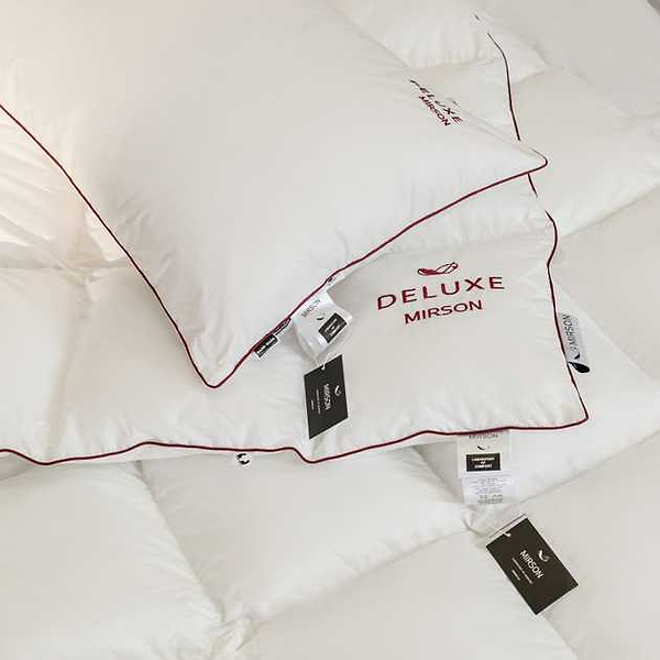 Фото - Ковдра зимова полуторна MirSon DeLuxе 030 140x205 см (2200000003621)