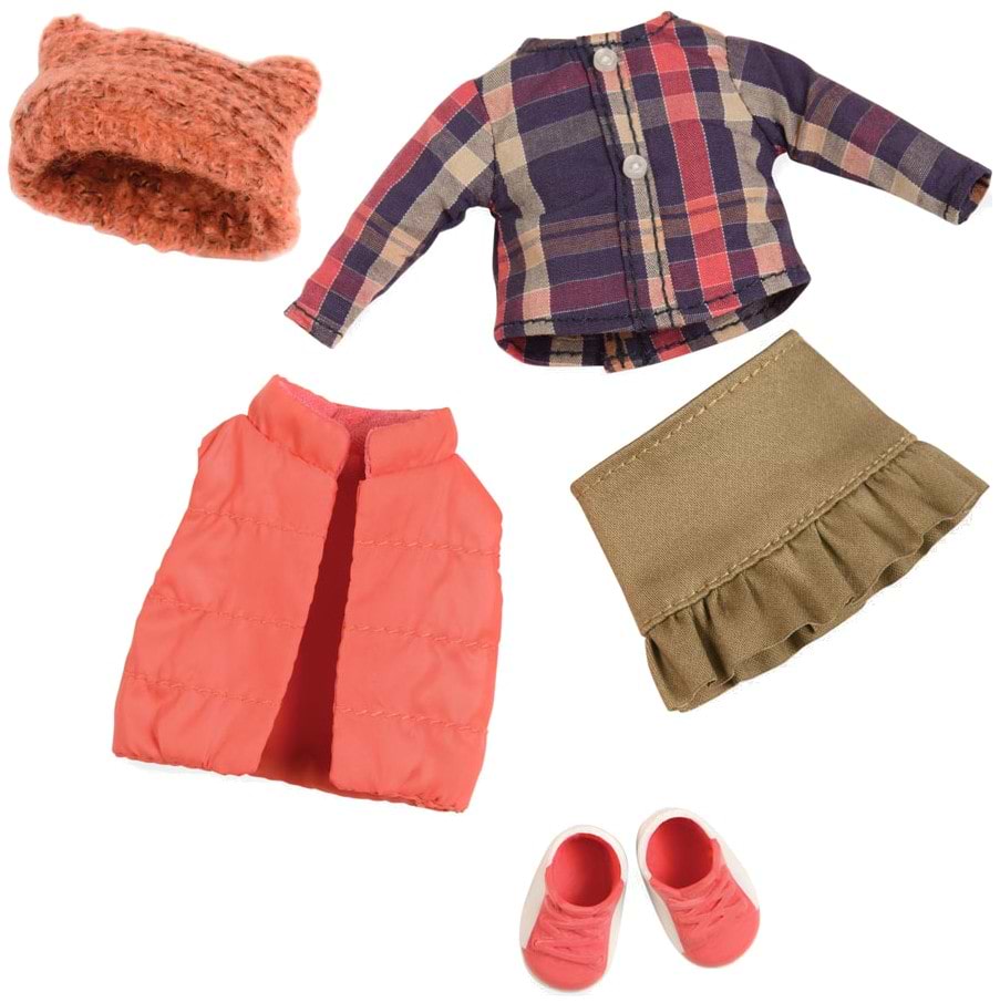 Одяг та аксесуари для міні-ляльки Lori Пуховый Жилет (LO30004Z)