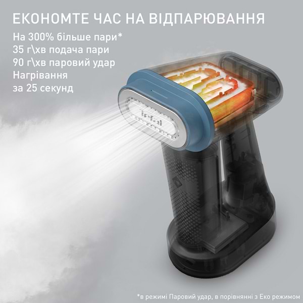 Фото - Вертикальный отпариватель ручной Tefal DT8755E0