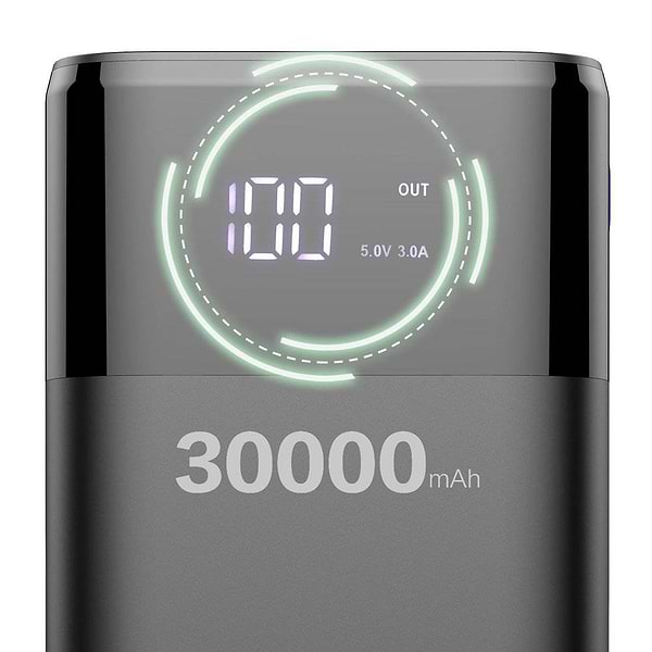 Фото - Батарея мобильная Dudao K8 Max 30.000mAh Black (55660)