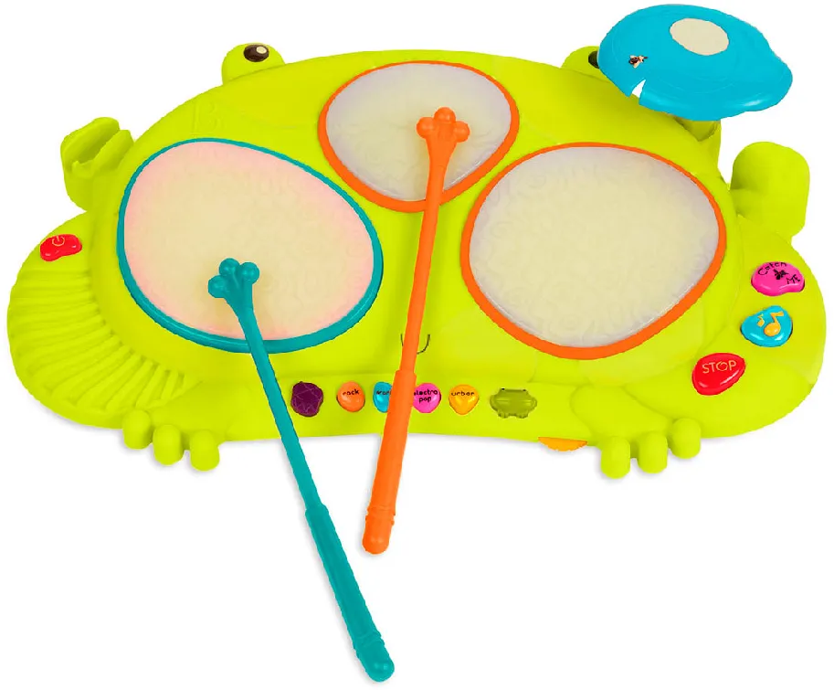 Купити Інтерактивний музичний інструмент Battat Кваквафон S2 зі світлом (BX1953Z) - Фото 1 Інтерактивний музичний інструмент Battat Кваквафон S2 зі світлом (BX1953Z) - Фото 1