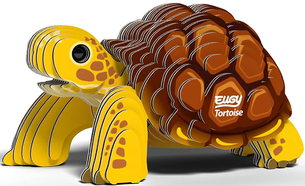 Фото - 3D пазлы EUGY Зоопарк: Черепаха (XEG-104)