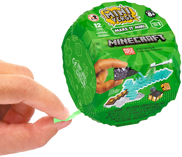 Фото - Колекційна фігурка MGA's Miniverse Mini Minecraft - СТВОРАЙ ПІКСЕЛЬНИЙ ПРИГОД в асортименті (557272)